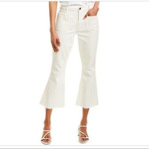 FRAME DENIM WHITE FLARE PANTS